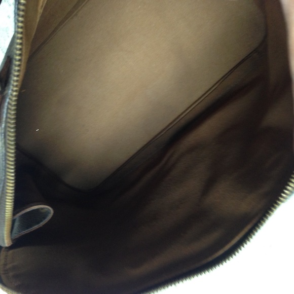 Louis Vuitton Alma Handbag w/ Dk Brown Leather Tri - Picture 13 of 15